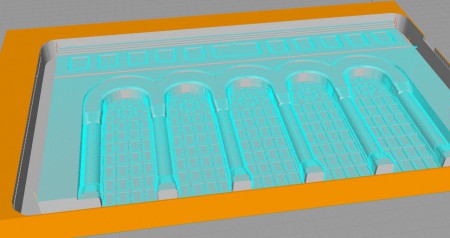 Vigadó homlokzati marópálya